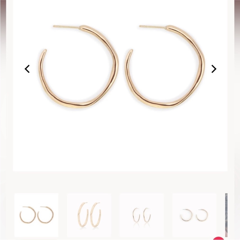 Catori life bronze hoops